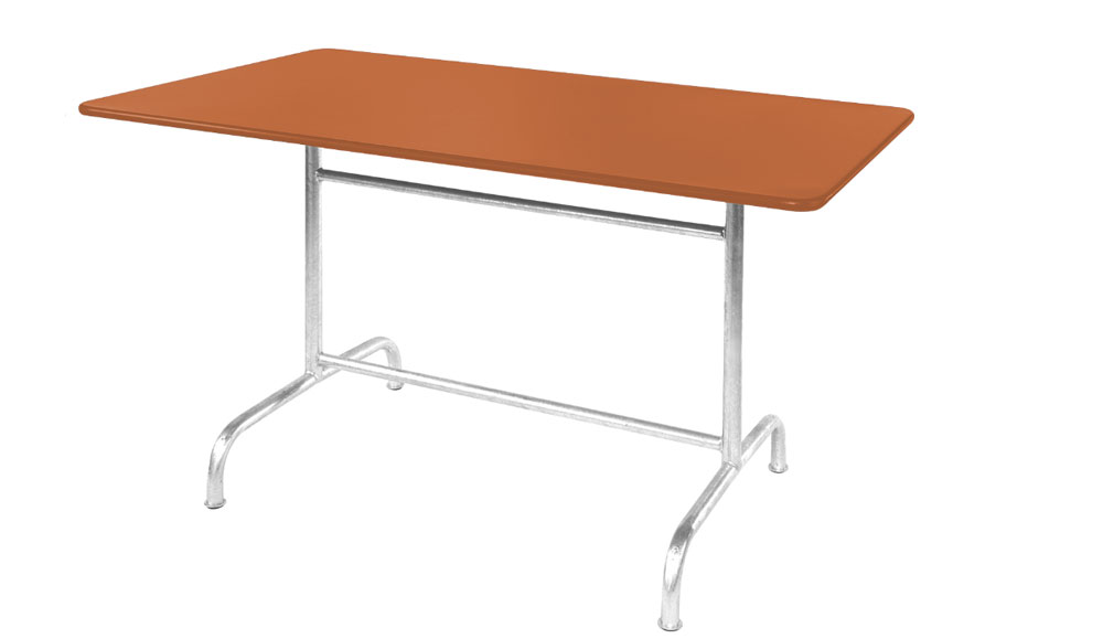 Rigi Metalltisch 140x80 klappbar Gestell feuerverzinkt von Schaffner